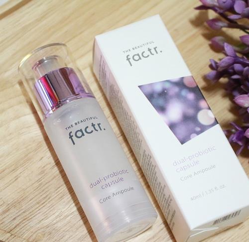 敏感肌護膚品牌,深層補水高保濕用Factr麗緋特核心安瓶精華