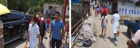 【藍(lán)天公益行】石家莊藍(lán)天中醫(yī)院赴靈壽廟臺(tái)村慰問(wèn)