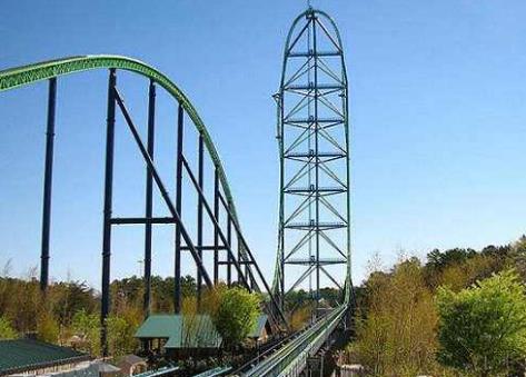 世界上最高的過山車,金達卡過山車高達139米!