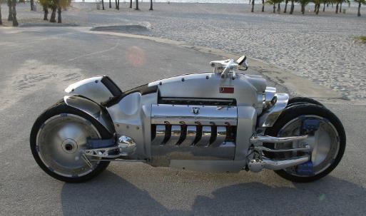 世界十大速度最快的摩托車 道奇戰斧最高時速676公里/小時