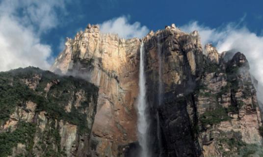 世界上落差最大的瀑布 天使瀑布落差達979.6米