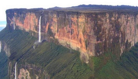世界上落差最大的瀑布 天使瀑布落差達979.6米