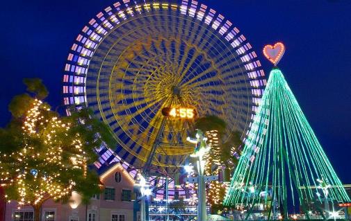 世界最大的空心摩天輪 中國山東白浪河摩天輪轉(zhuǎn)一圈要28分鐘