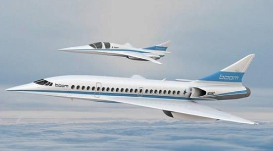 世界最快民用噴射機 亮相紐約飛到倫敦只需要3.5小時