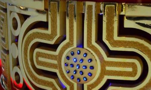 世界最大足金戒指 亮相山東重82.2公斤