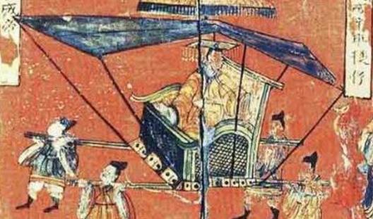 世界最早的肩輿 專家推測生產于舂秋末至戰國初年