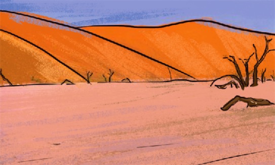 世界上最古老的沙漠 成形于八千萬年前的納米比沙漠