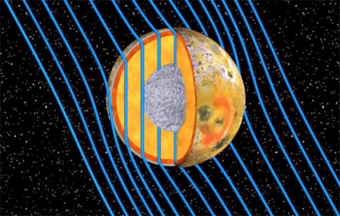 火山活動最頻繁的衛(wèi)星 木衛(wèi)一表面有數百個火山口