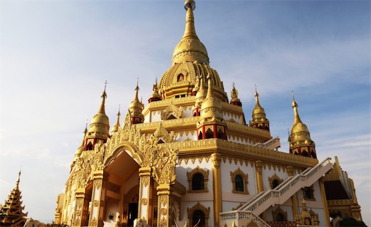 亞洲第一空心佛塔 傳說釋迦牟尼曾住勐煥大金塔