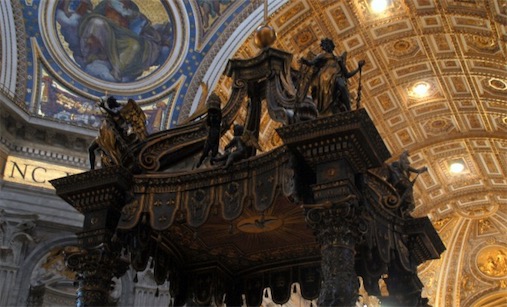 世界上最大的天主教教堂 圣彼得教堂占地23,000平方米