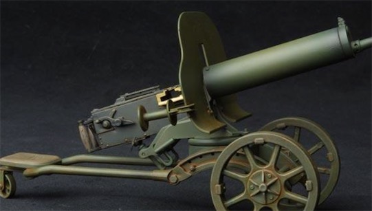 世界上第一把機(jī)槍 馬克沁機(jī)槍在1883年發(fā)明