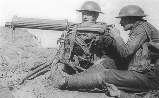 世界上第一把機(jī)槍 馬克沁機(jī)槍在1883年發(fā)明