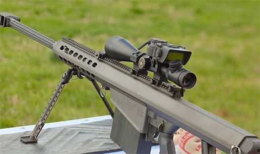 世界上射程最遠的狙擊槍 巴雷特M82A1射程可以達到1500米