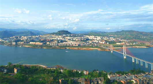 中國面積最大的直轄市 重慶總面積8.24萬平方千米