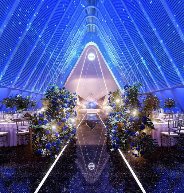 全鮮花布置,空高15米無柱,南通這座儀式堂等你來約!