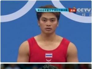 泰國女子舉重選手vs日本男子體操選手加藤凌平