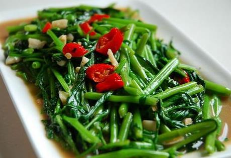 哺乳期吃空心菜有什么好處?哺乳期吃空心菜的做法