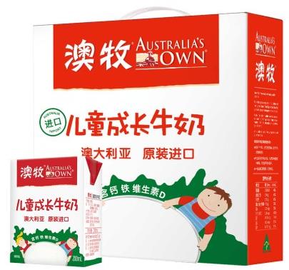 澳牧進(jìn)口牛奶 為寶寶提供暑期能量來(lái)源