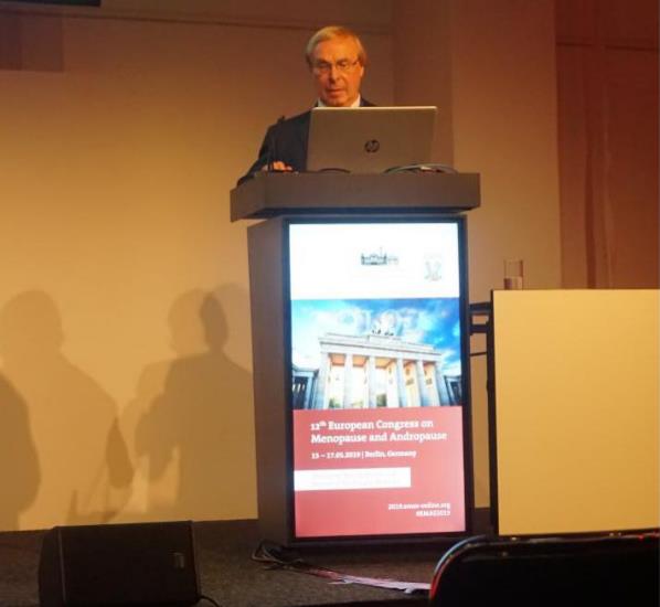 五洲婦兒醫院阮祥燕受邀參加第12屆歐洲男女絕經大會