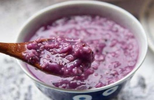 紫薯粥加醋后粥是酸的怎么辦?煮的紫薯粥變藍色了還能吃嗎