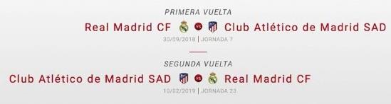 2018-2019西甲聯(lián)賽賽程表 2018-2019西甲聯(lián)賽有哪些重要賽事安排