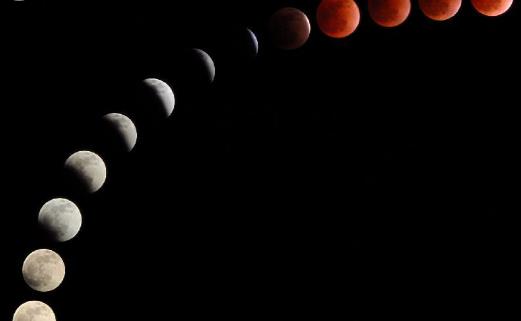 2018月全食時間 7月28日現本世紀持續時間最長的月食