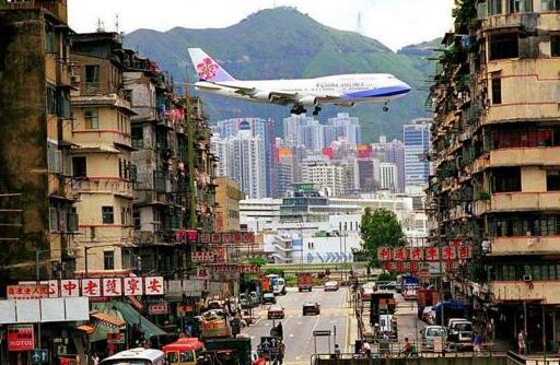 十大世界最危險機場排行榜,香港啟德機場一不小心就機毀人亡!