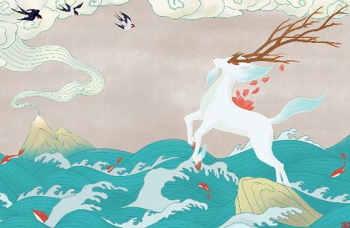 山海經中的十大奇葩靈獸排行榜,訛獸是吃了它的肉就不會說真話