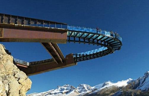 世界十大最危險的空中玻璃走廊排行榜,張家界空中玻璃走廊你敢走嗎