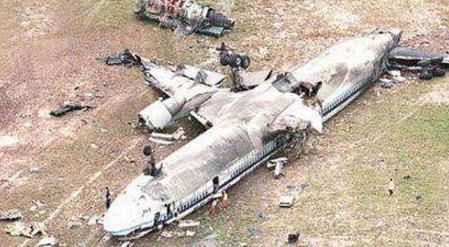 世界十大空難事故排行榜,日本航空123號班機空難事件死亡人數520!