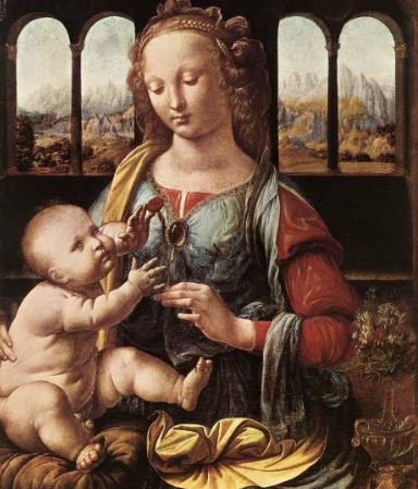 達(dá)芬奇十大名畫排行榜,《蒙娜麗莎》無人不知,《吉內(nèi)薇拉·班琪》第二