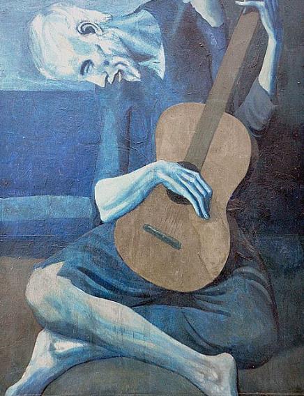 畢加索十大名畫排行榜,《畫家與模特》第九,一般人看不懂