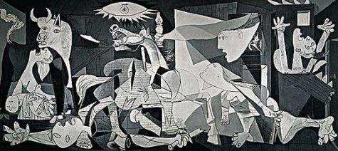 畢加索十大名畫排行榜,《畫家與模特》第九,一般人看不懂