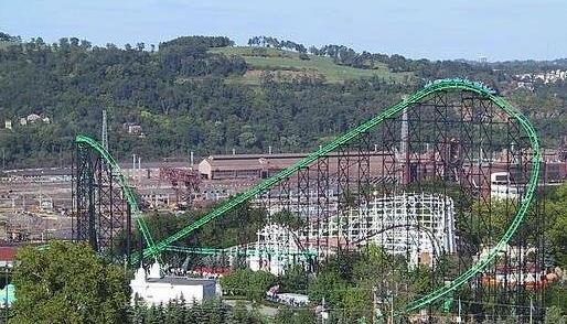 世界上最恐怖的十大過山車排行榜,羅薩方程式Formula Rossa最快!