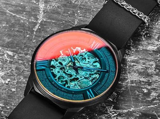 世界年輕人十大潮牌表排行榜,梭倫鏤空全自動(dòng)機(jī)械表細(xì)致入微