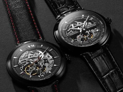 世界年輕人十大潮牌表排行榜,梭倫鏤空全自動(dòng)機(jī)械表細(xì)致入微