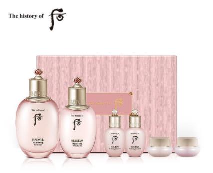 韓國十大保濕產品排行榜,Whoo后拱辰享水沄系列禮盒為肌膚補充營養