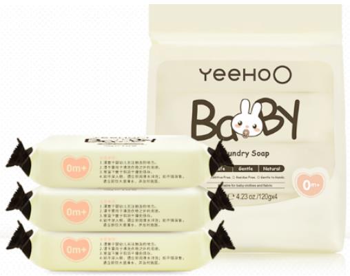 十大嬰兒洗衣皂排名,紅色小象嬰兒洗衣皂讓衣物更柔順