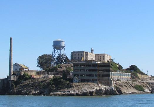 世界十大著名的監獄排名,加利阿爾卡特拉斯島關押的都是重刑犯