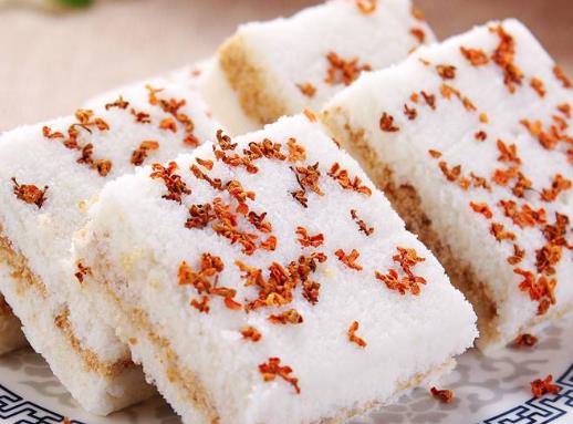 全國十大中式傳統美食,桂花糕口感細膩、綠豆糕入口美味