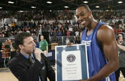 NBA球員的五個吉尼斯世界紀錄排行榜 NBA中有哪些球員創造吉尼斯世界紀錄