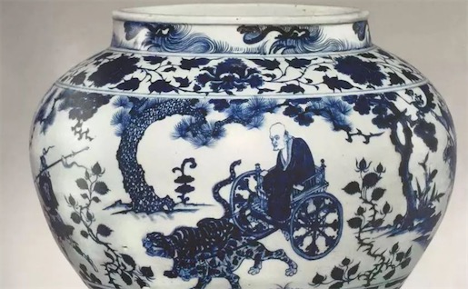 拍賣最貴的十大瓷器排行榜 元青花蕭何月下追韓信圖梅瓶8.4億港幣