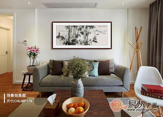 想要擁有靚麗的客廳環(huán)境?這4款適合客廳的掛畫不能少