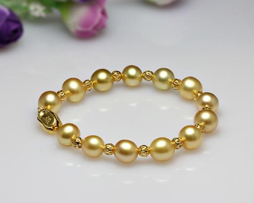 金珍珠哪里出得多?買金珠怎么看是不是染色的