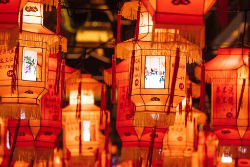 正月十五送燈的講究-攝圖網