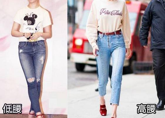 屁股大、腿上的肉多腿粗的梨型身材怎么挑選牛仔褲?