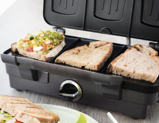 三明治機粘鍋了怎么洗干凈?三明治機能壓饅頭嗎?