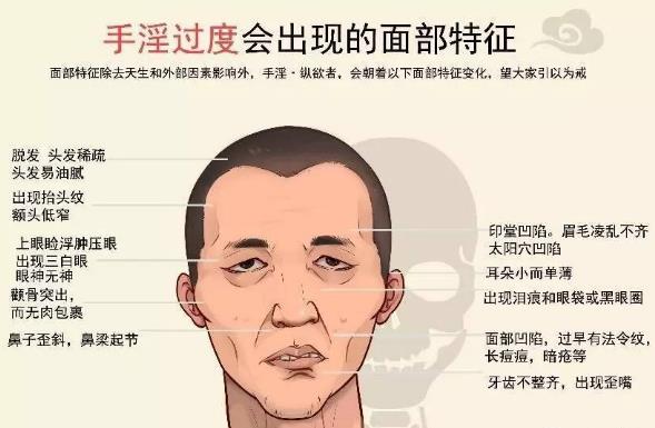 擼管臉是什么意思?擼管臉的面部特征有哪些 邪淫人的十二大特征