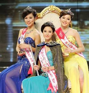 廣州選美冠軍李茜太瘦只有39公斤,李茜被調侃胸像圖釘,廣州選美三甲