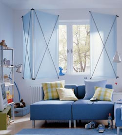 夏天太熱如何避暑?巧妙利用窗簾抵擋夏天炎熱